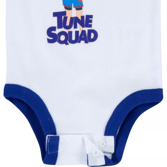 Nike Baby Space Jam Onesie Bootie Hat 3 Piece Set - Picture 4 of 6